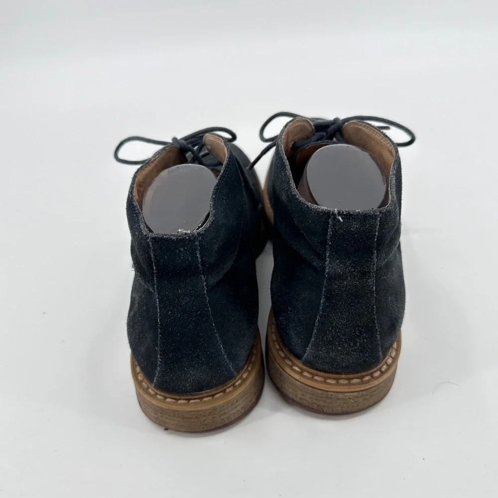 1901 Canyon Blue Suede Chukka Boots Mens 9M‎ Navy Blue Suede Desert Boots